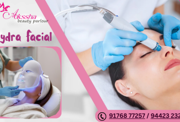 Hydra Facial Treatment in Akssha Parlour Tuticorin