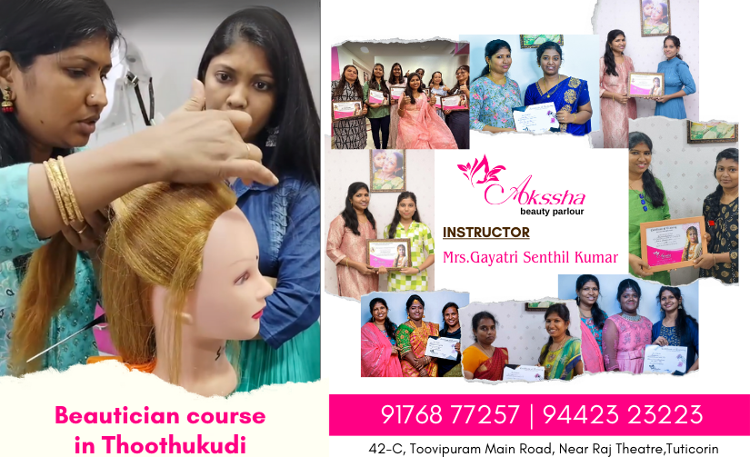 Best Beautician Course in Thoothukudi