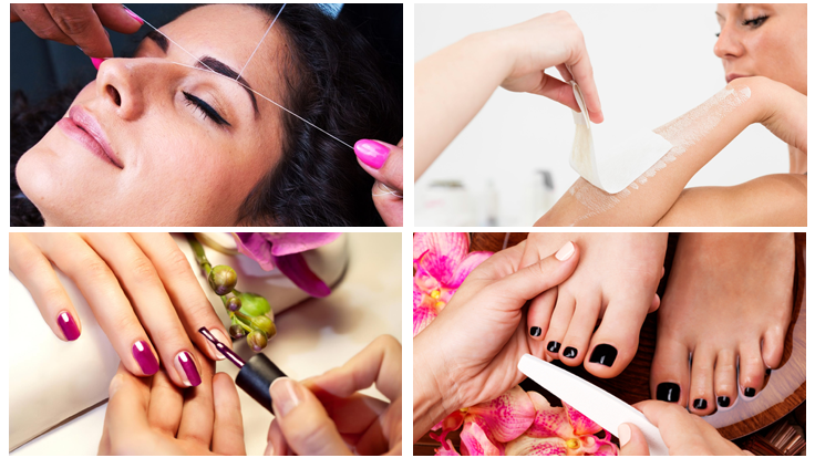 Beauty services at Akssha Beauty Parlour – threading, waxing, manicure, pedicure – The Best Beauty Parlour in Tuticorin