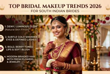 Top Bridal Makeup Trends 2026 for South Indian Brides