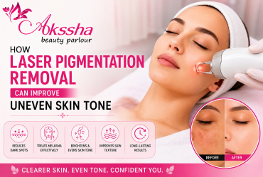 Laser pigmentation removal treatment for uneven skin tone